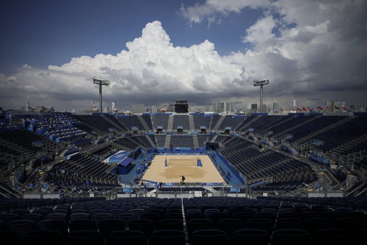 Olympics: 1st beach volleyball match canceled due to COVID